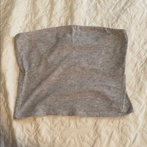 Gray tube top